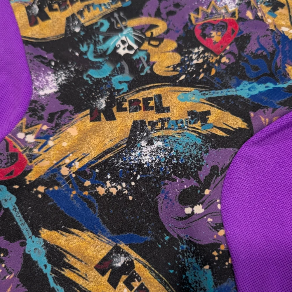 GK x Disney vibrant purple
